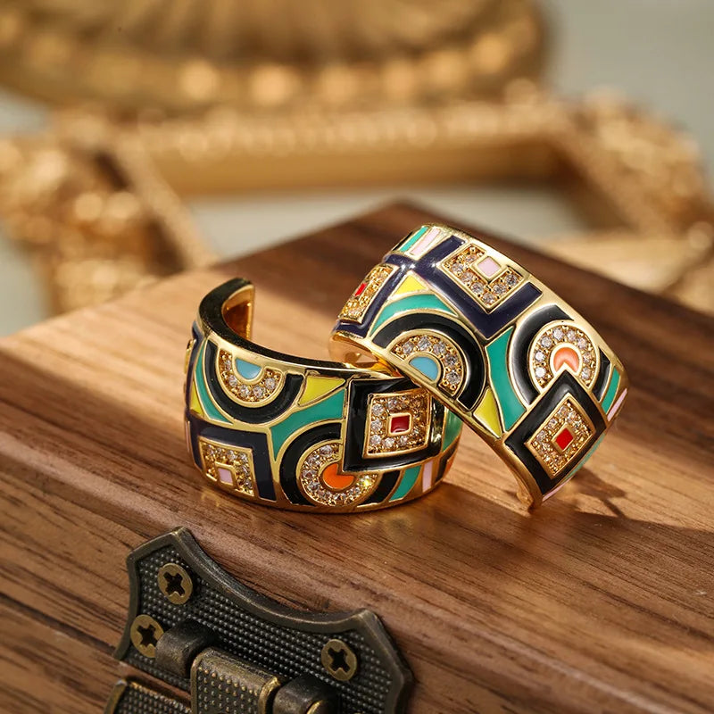 Aurora Mosaic Earrings