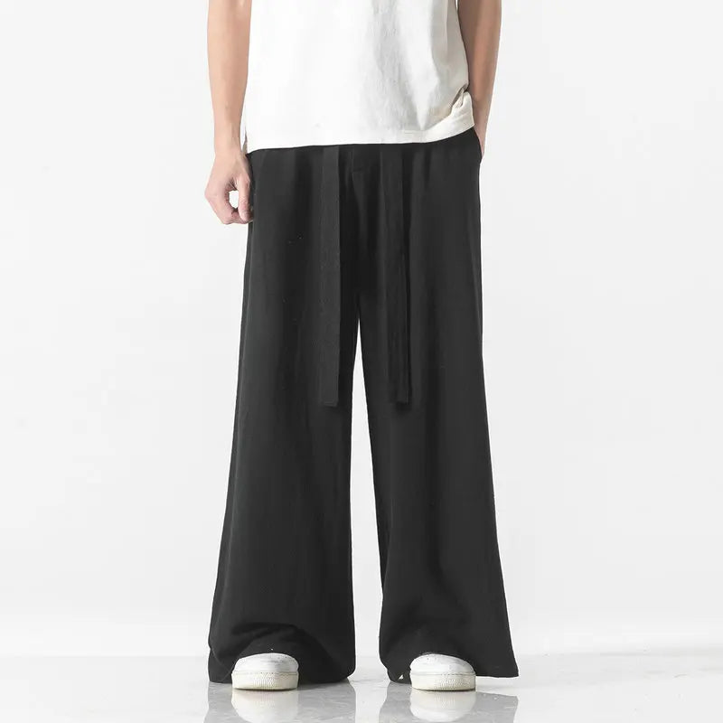 Jax Cotton Linen Joggers