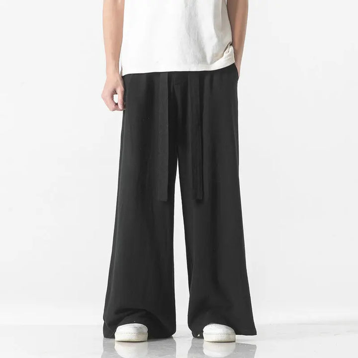Jax Cotton Linen Joggers