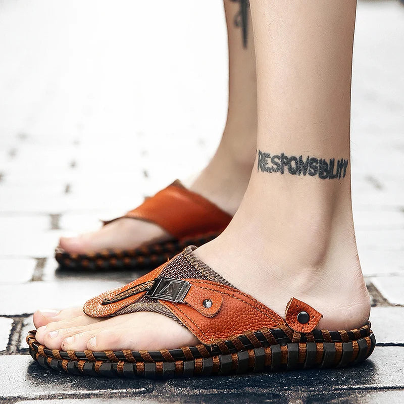 Atlas Genuine Leather Artisan Sandals
