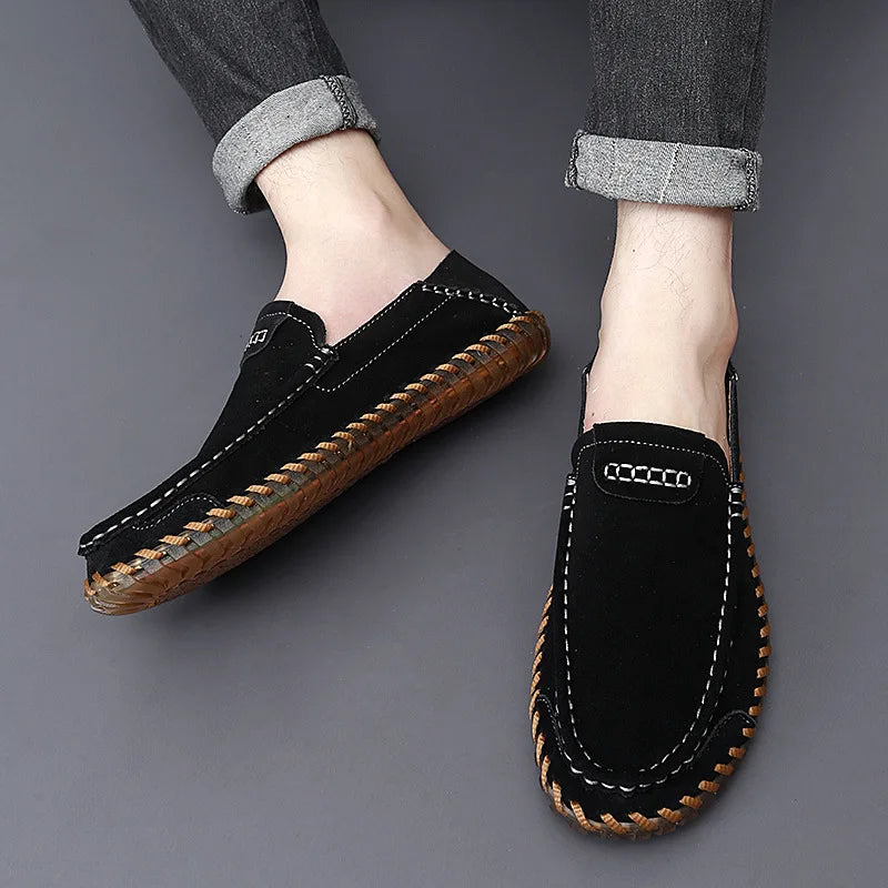 Alberto Genuine Suede Loafers