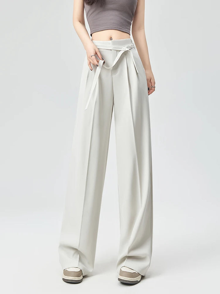 Avenue High-Waist Trousers