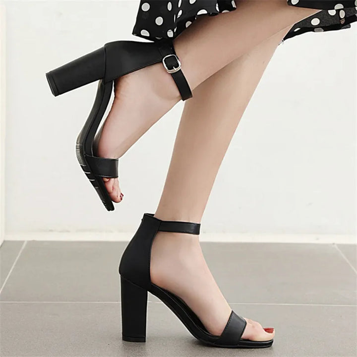 Elara Block Heel Sandal