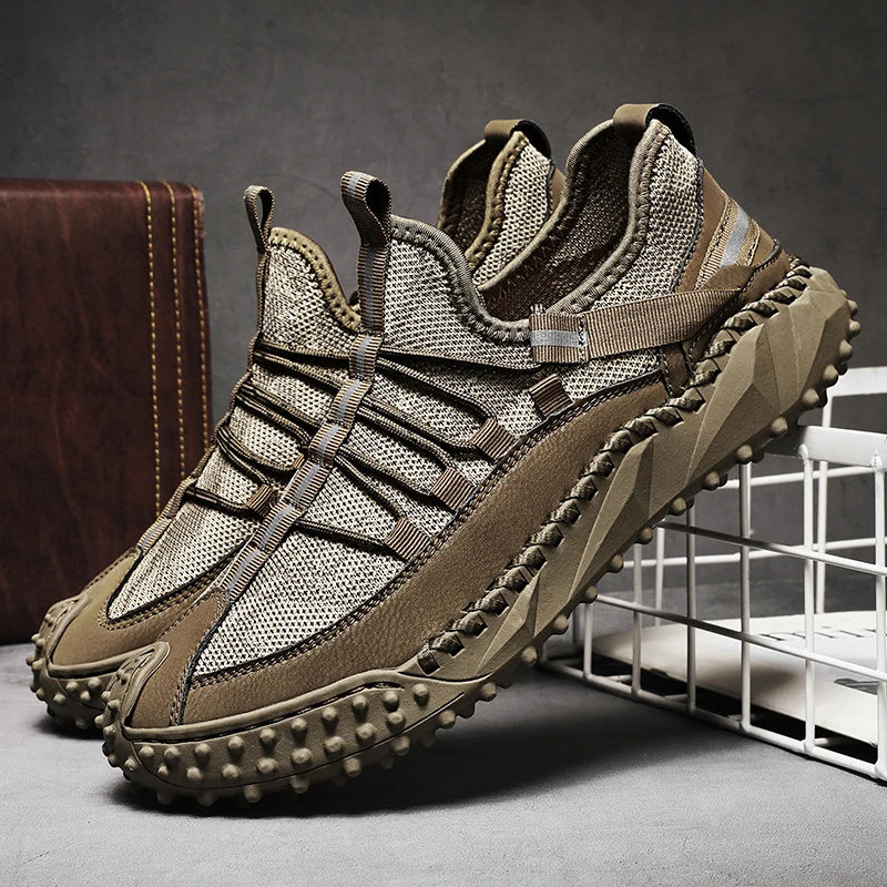 Ridgetrek Genuine Leather Sneakers