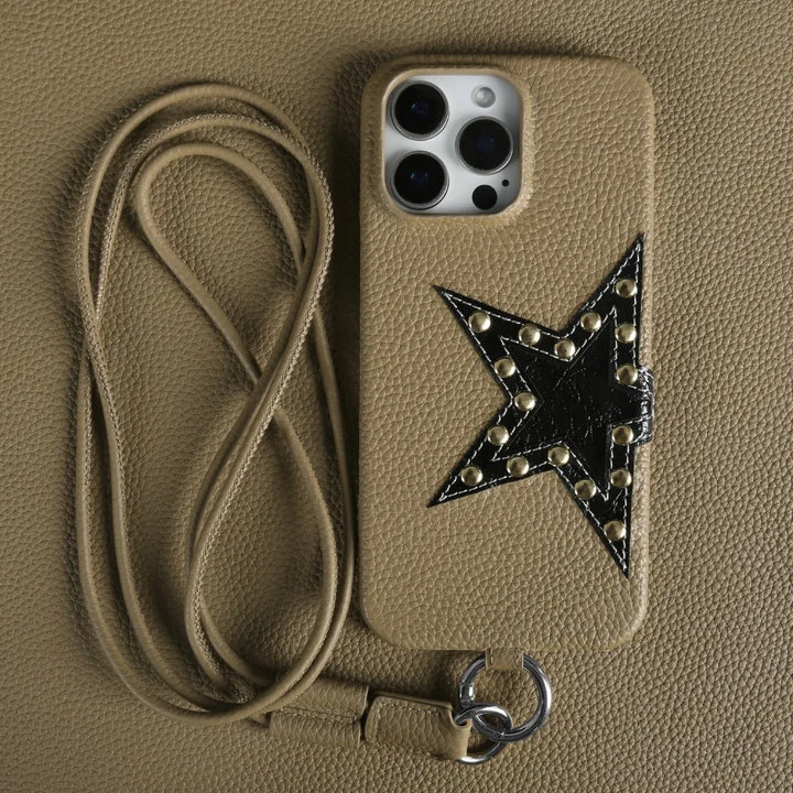 Rock Star Genuine Leather Case