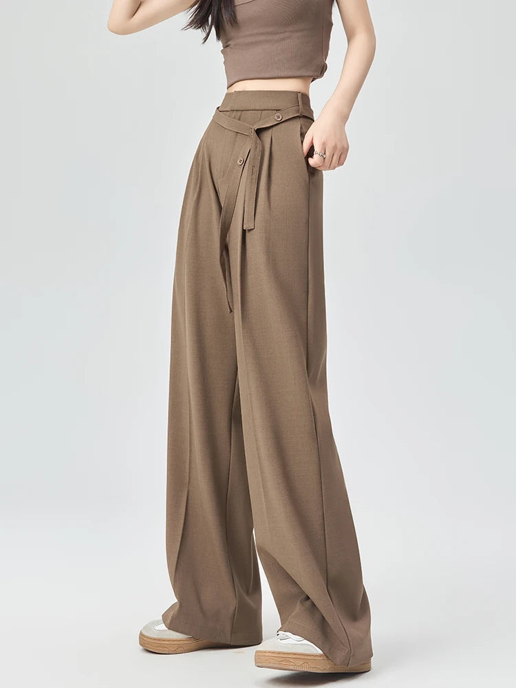 Avenue High-Waist Trousers