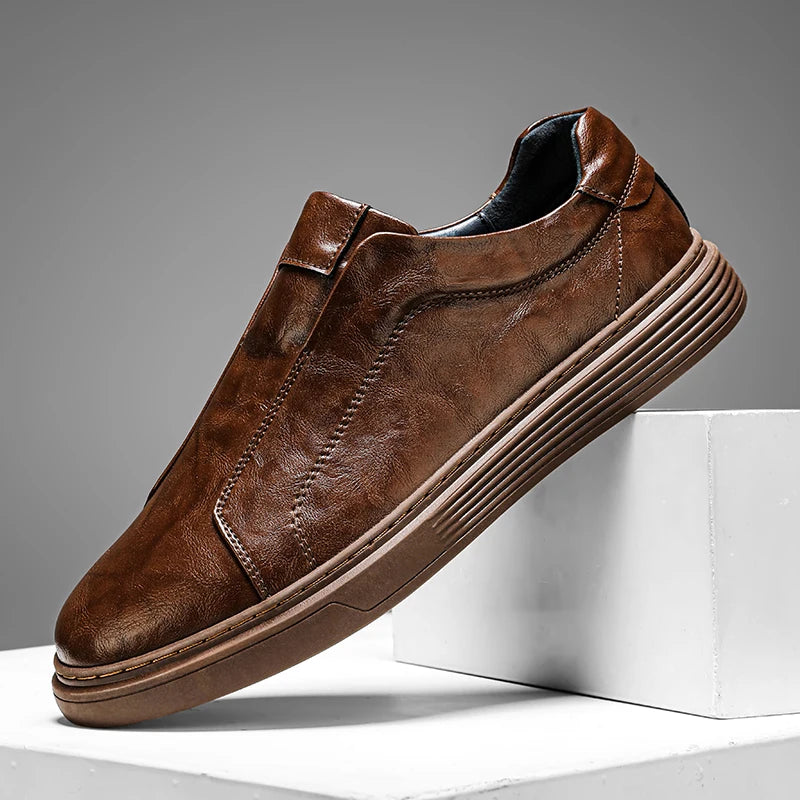 Carrick Genuine Leather Loafers