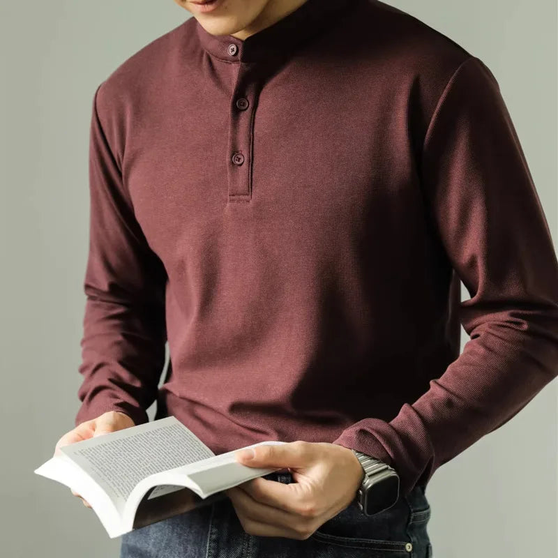 Amedeo Long-Sleeve Henley
