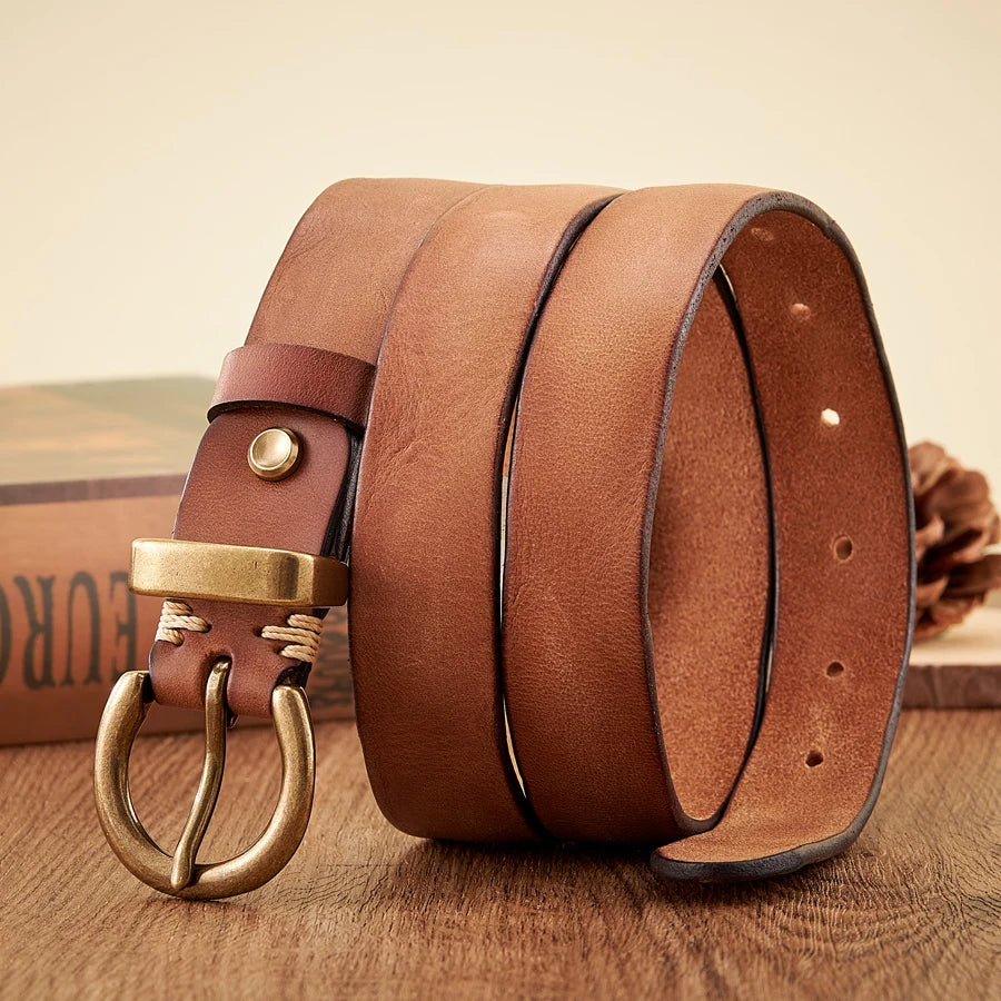 Harlan Cowhide Belt