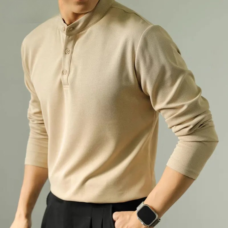 Amedeo Long-Sleeve Henley