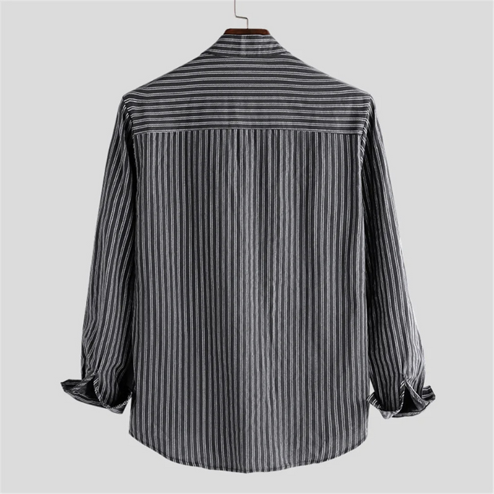 Erminio Striped Cotton Shirt