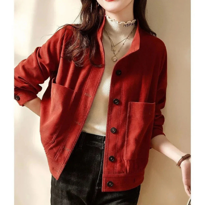 Ellery Velvet Button-Up Jacket