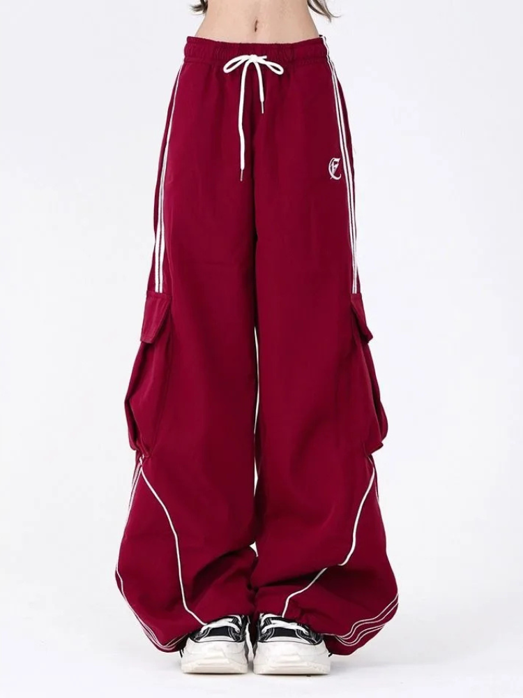 Zina Wide-Leg Cargo Pants