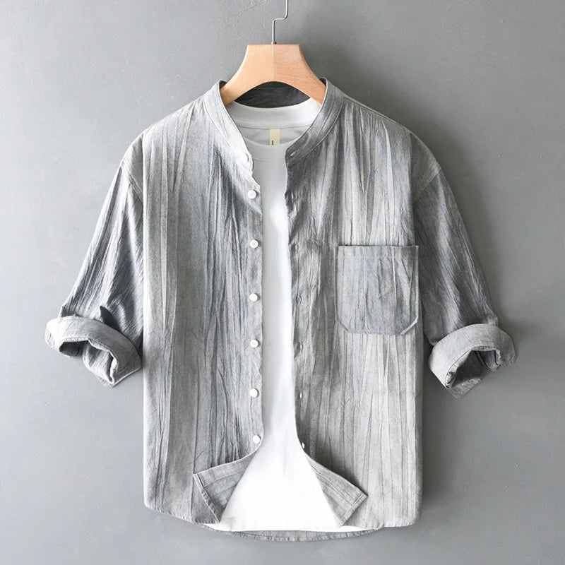 Elio Mandarin Shirt