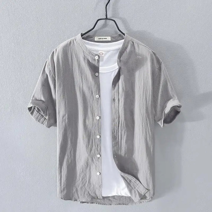 Del Mar Cotton-Linen Shirt