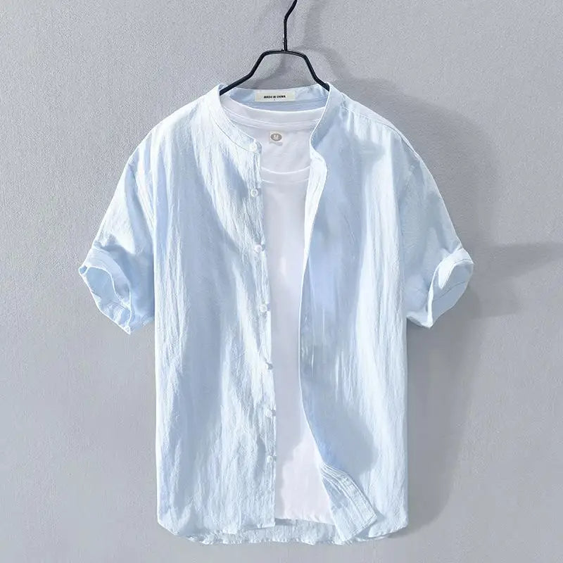 Del Mar Cotton-Linen Shirt