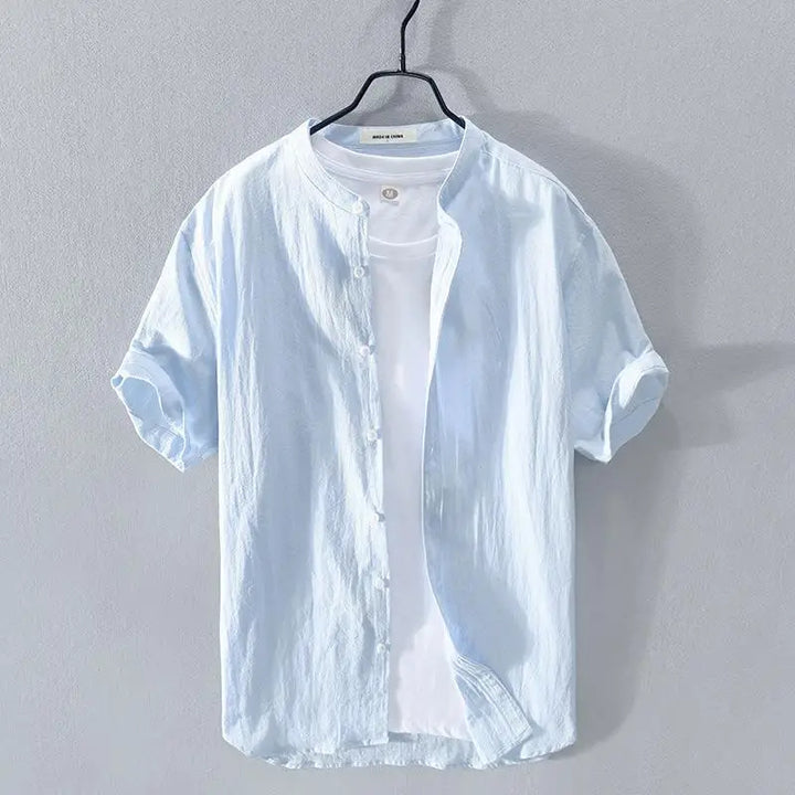 Del Mar Cotton-Linen Shirt