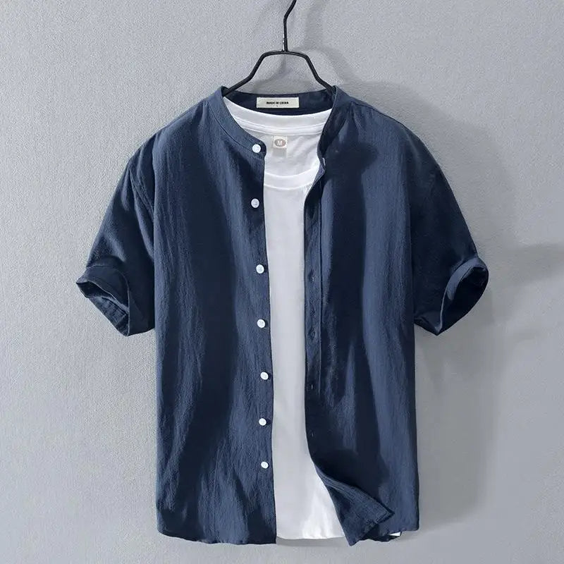 Del Mar Cotton-Linen Shirt