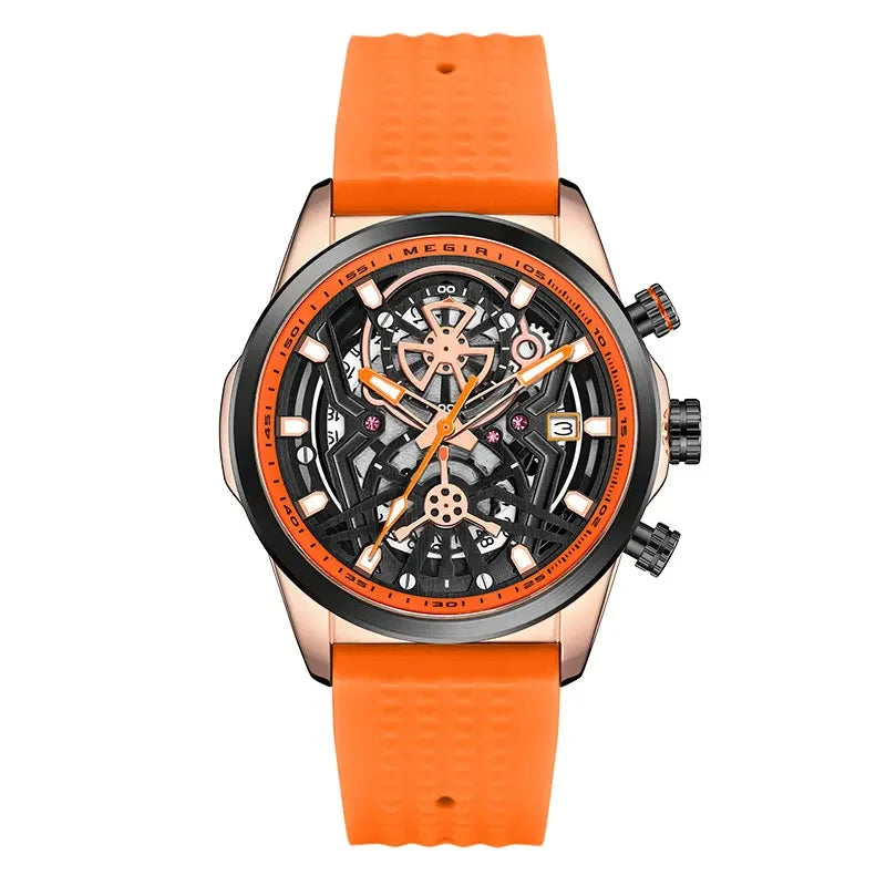 Skyline Skeleton Chrono Watch