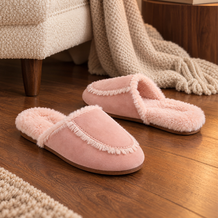 Brielle Plush Mule Slippers