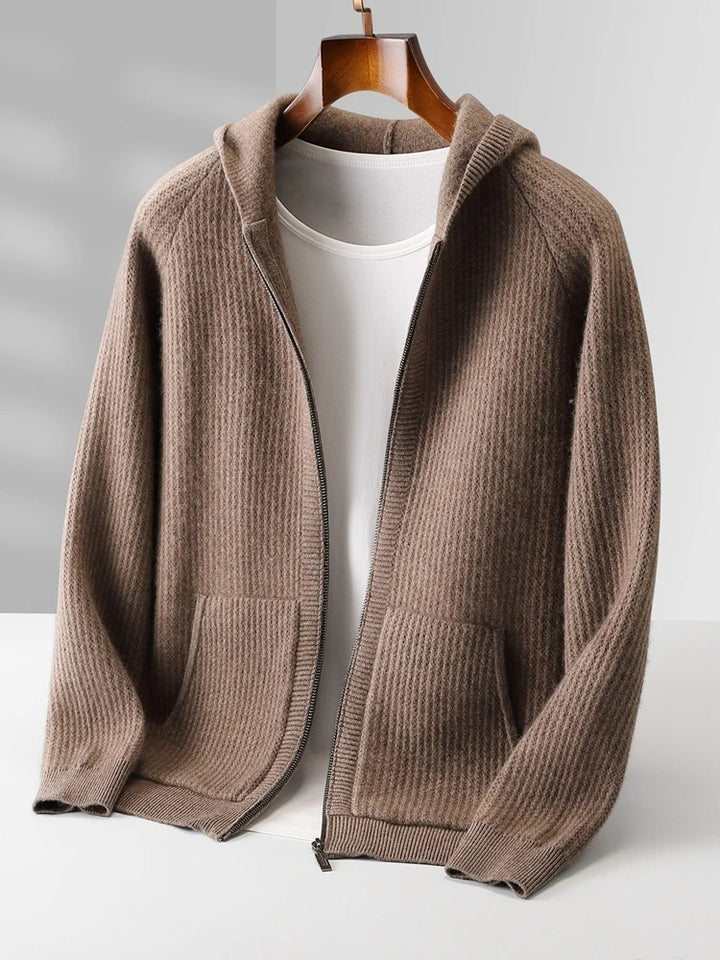 Marlowe Hooded Merino Cardigan