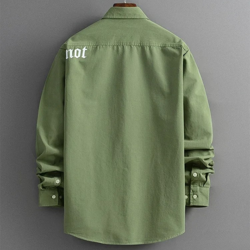 Sage Cotton Shirt