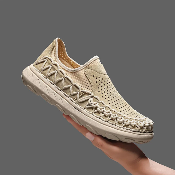 Matteo Woven Slip-Ons