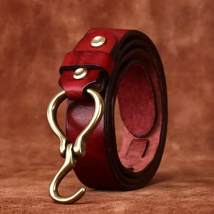 Bronson Cowhide Leather Belt