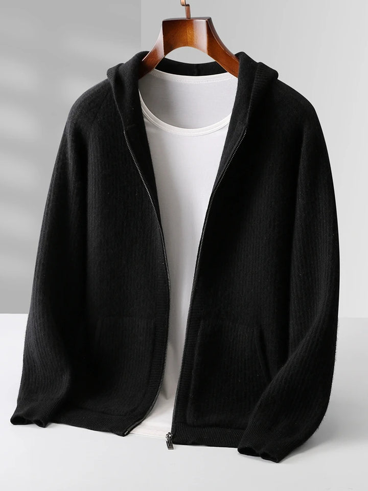 Marlowe Hooded Merino Cardigan