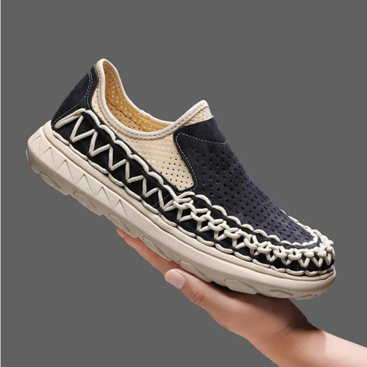Matteo Woven Slip-Ons