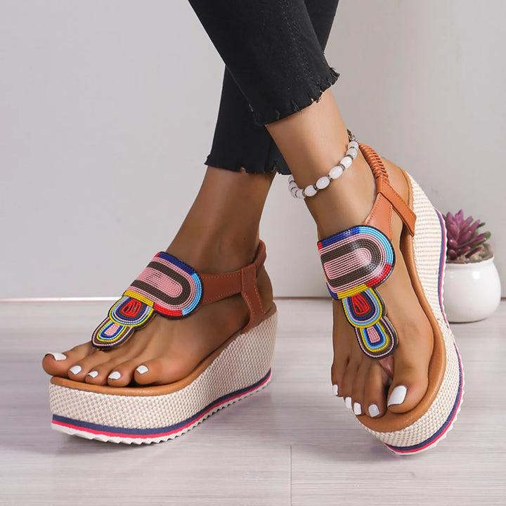 Maya Boho Platform Sandals