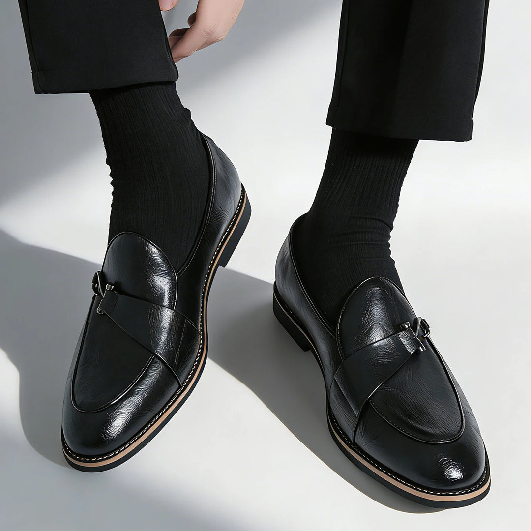 Westbridge Leather Bit Loafers