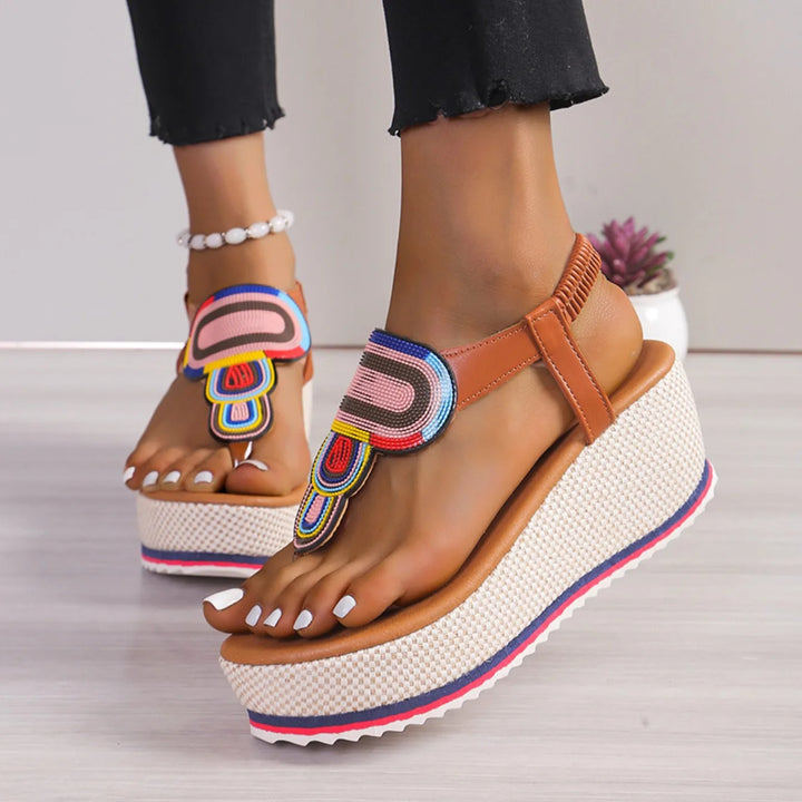 Maya Boho Platform Sandals