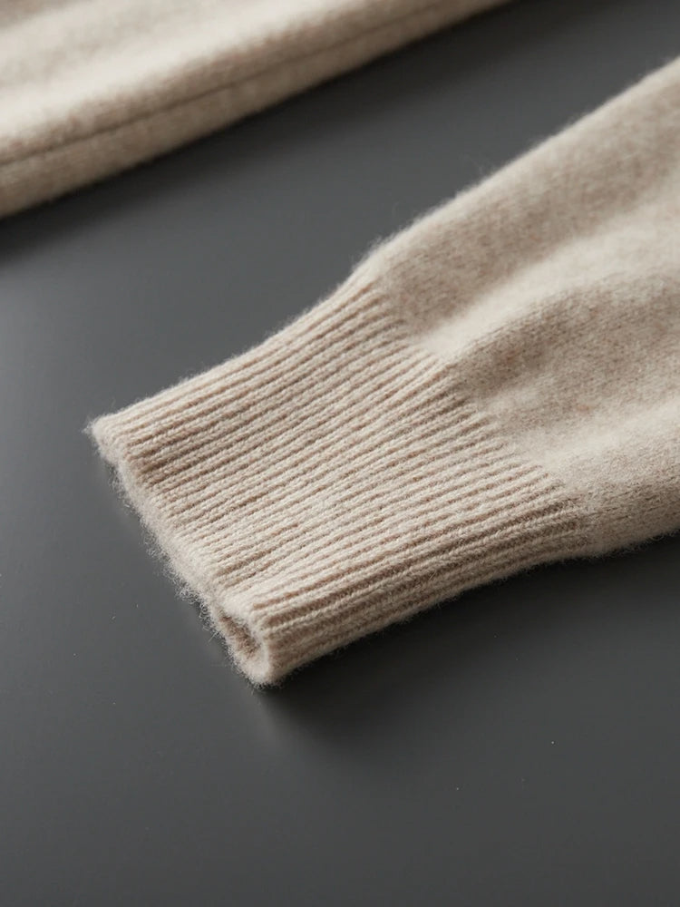 Elmwood Henley Merino Hoodie