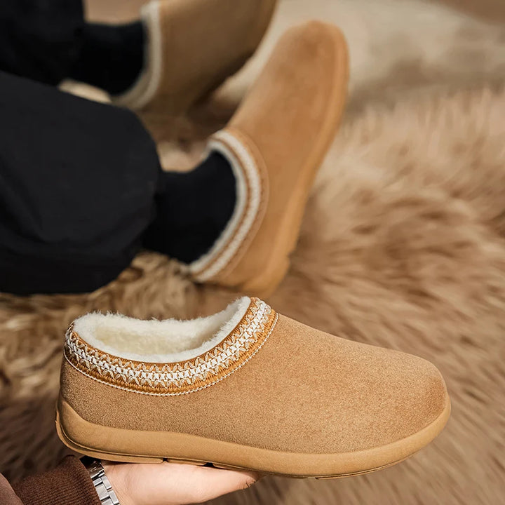 Lund Nordic Plush Lined Slippers