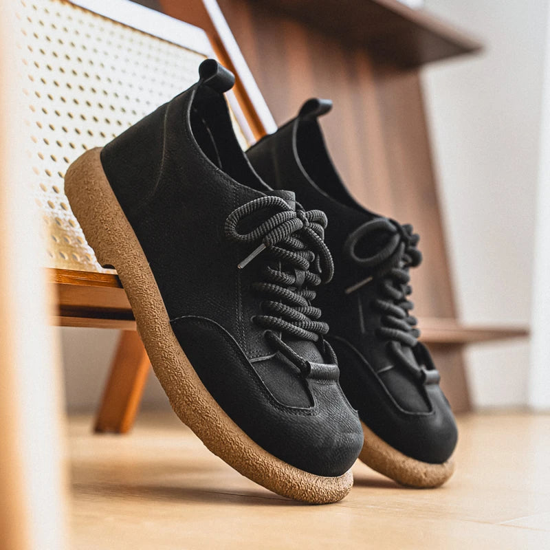 Everett Leather Vintage Sneakers