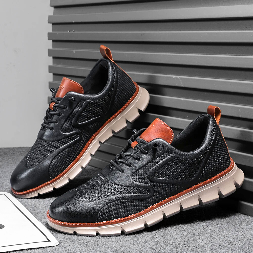 Stratos Leather Sneakers