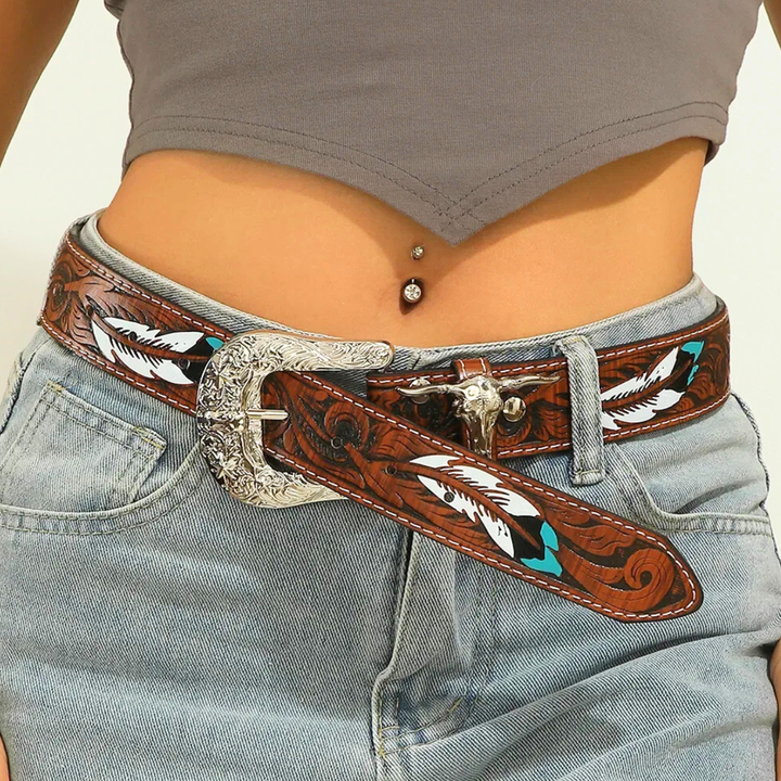 Mesa Western Leather Belt