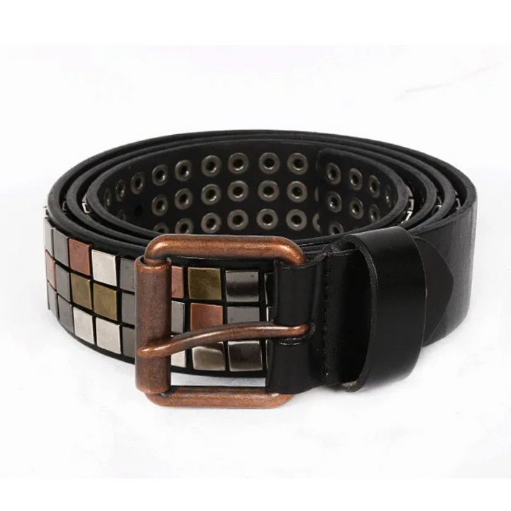Gridlock Genuine Leather Belt