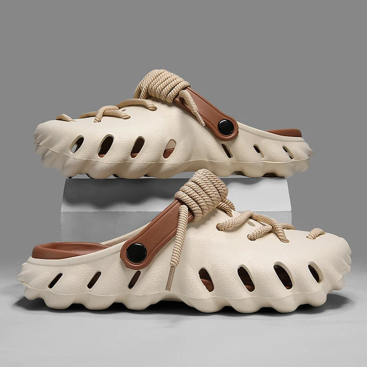 Ridge Laced Clogs
