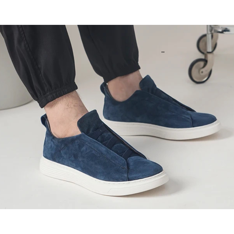 Dorian Genuine Suede Slip-On Sneakers