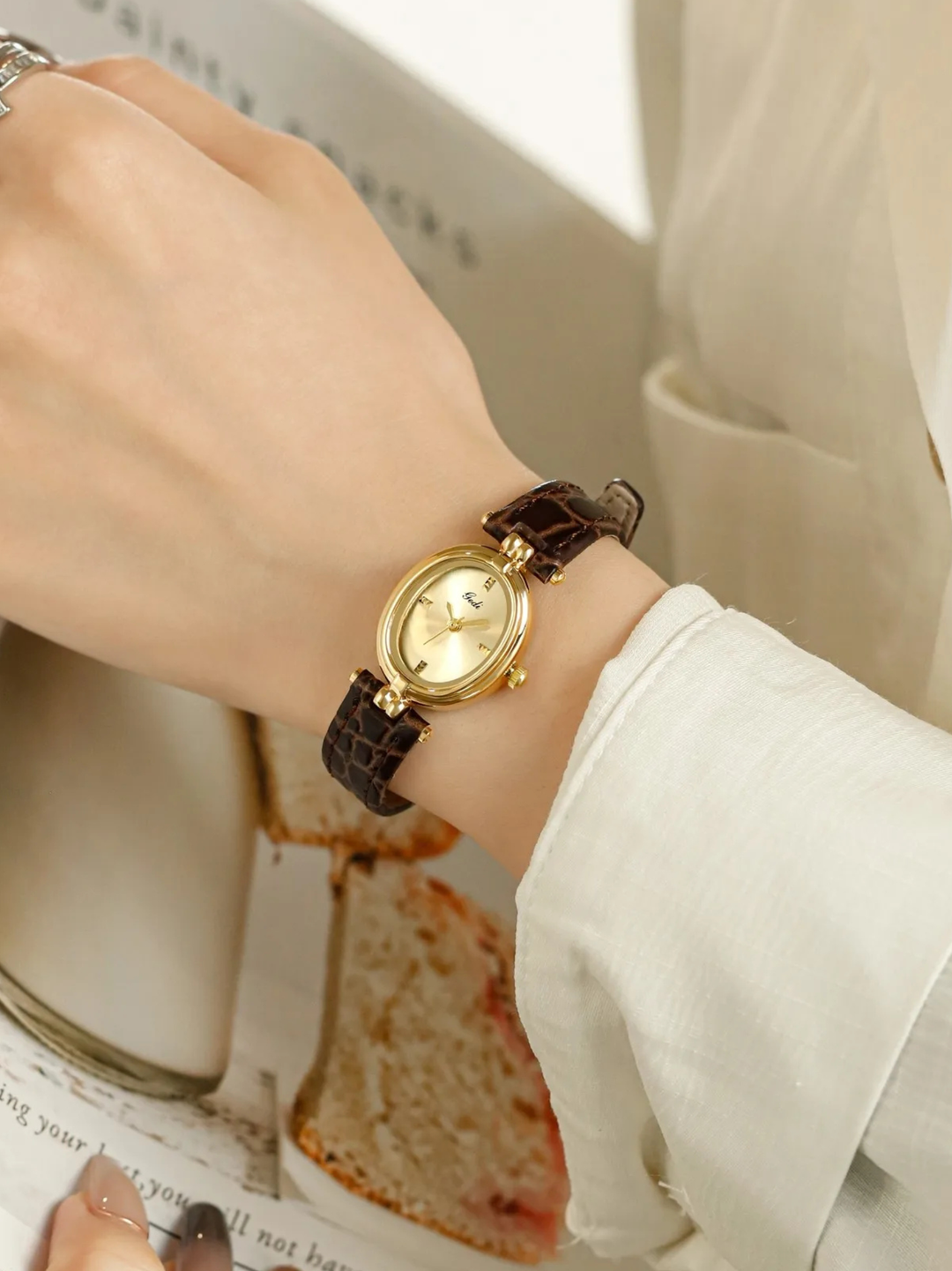 Elise Petite Oval Watch