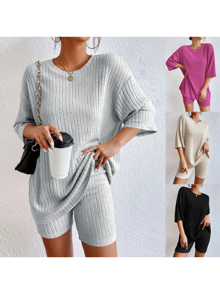 Aldana Ribbed Set