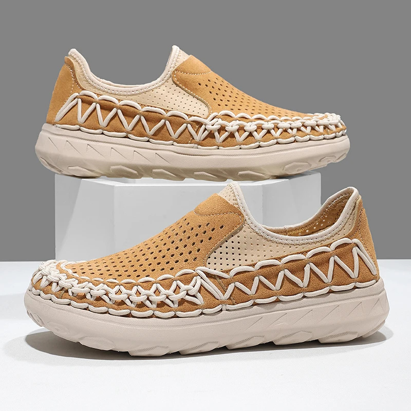 Matteo Woven Slip-Ons