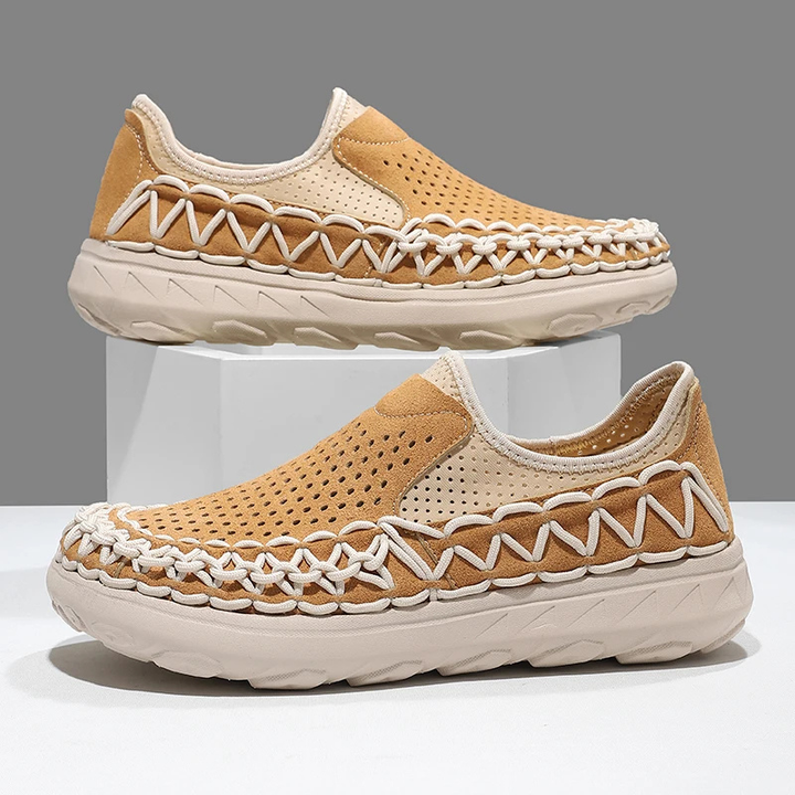 Matteo Woven Slip-Ons