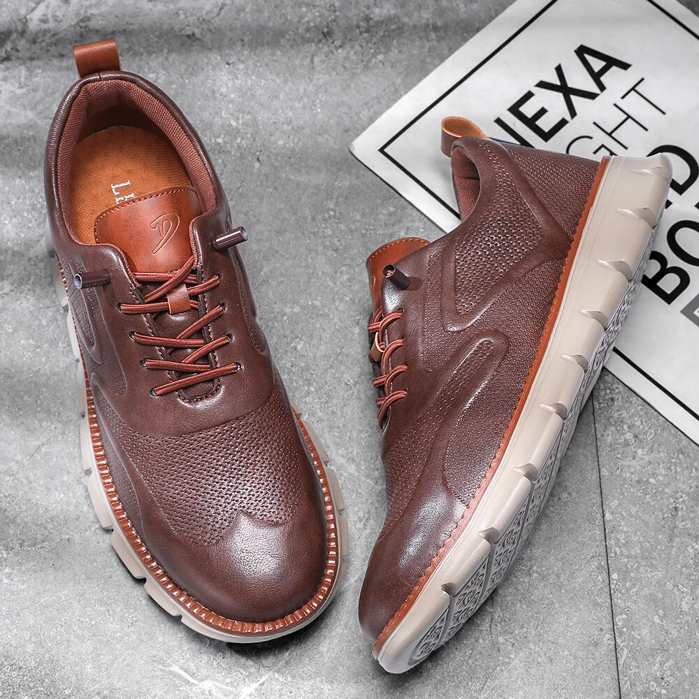 Stratos Leather Sneakers