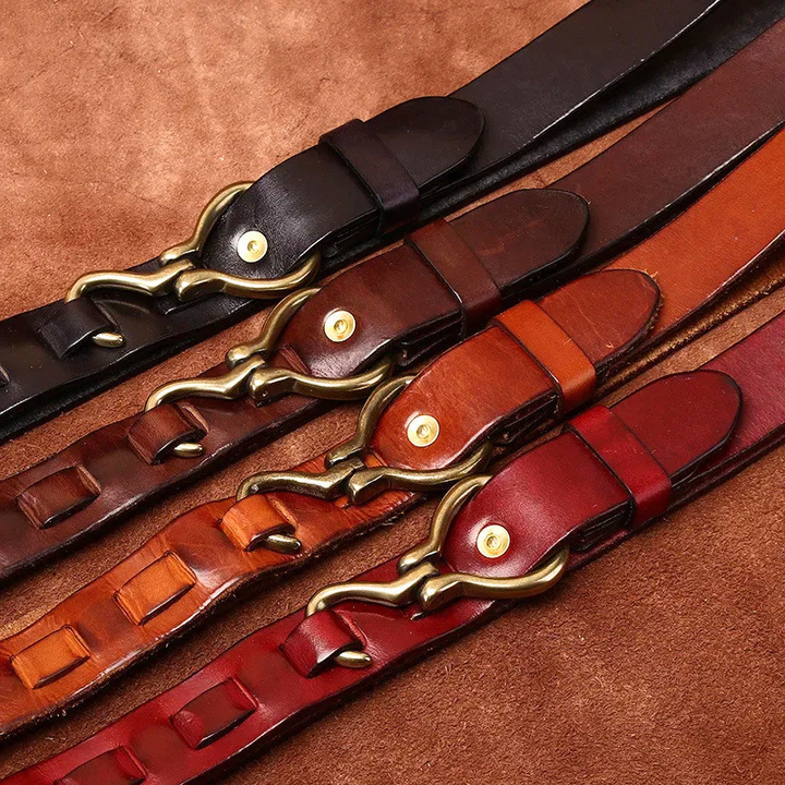Bronson Cowhide Leather Belt