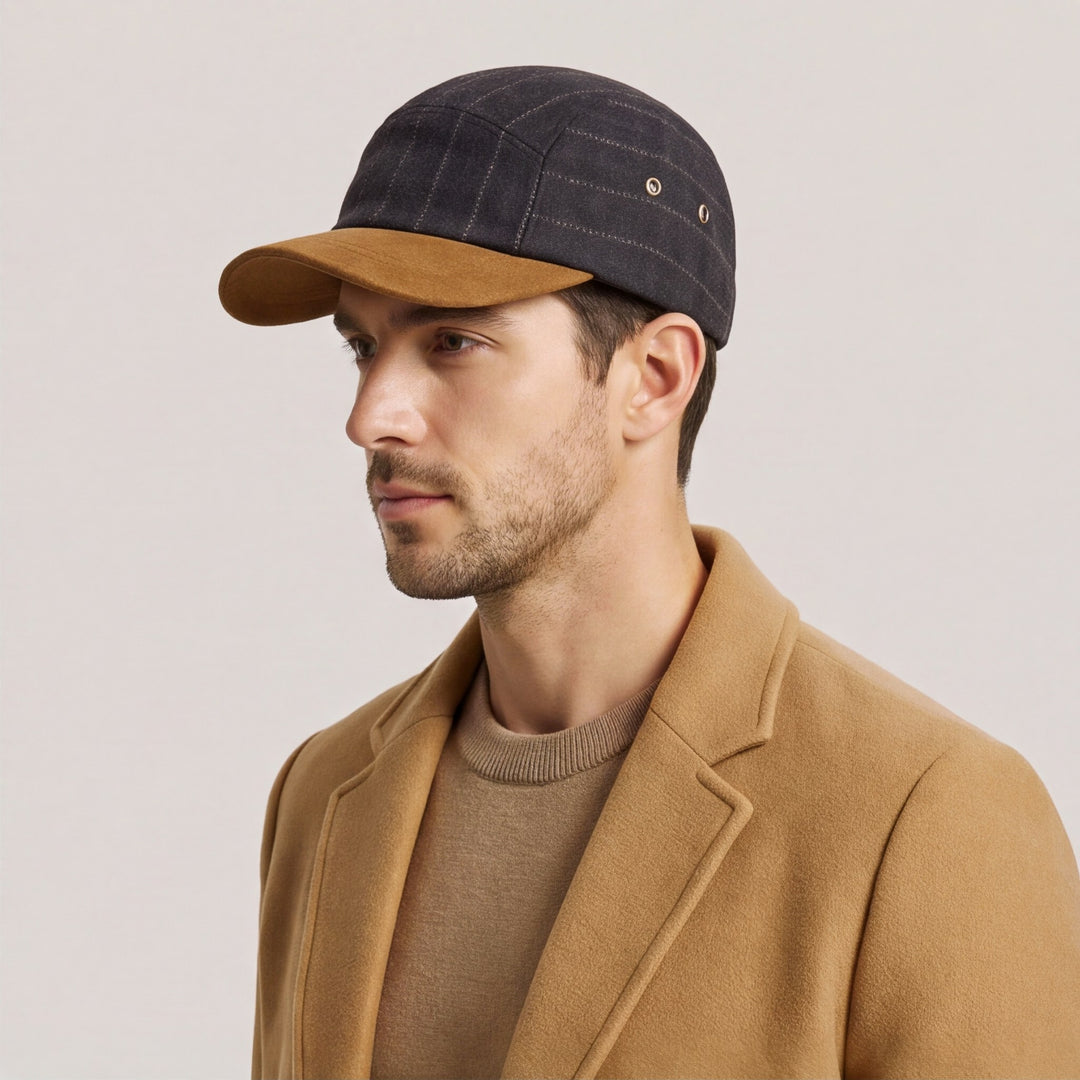 York Striped Cotton Cap