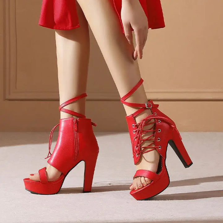 Elara Corset High Heels