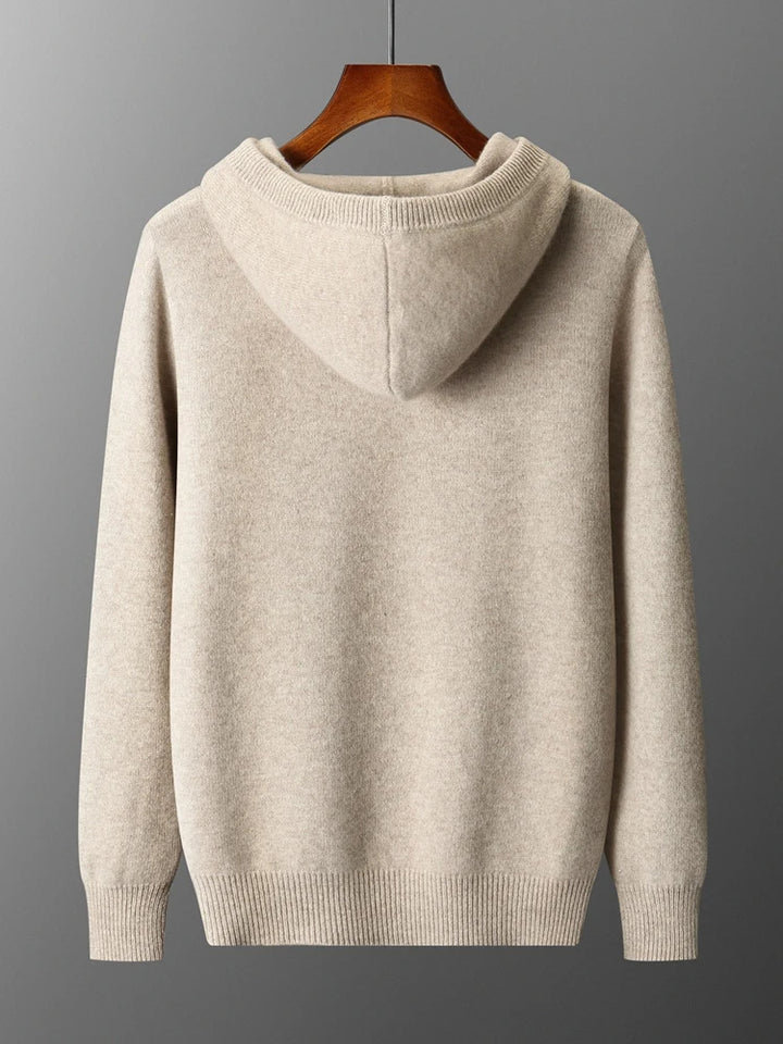 Elmwood Henley Merino Hoodie